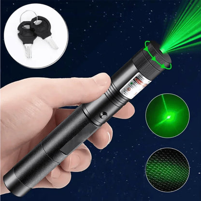 Láser UltraLight™ Verde Súper Potente Recargable - Alcance De Más De 10 Mil Metros (6 Modos de Luz)